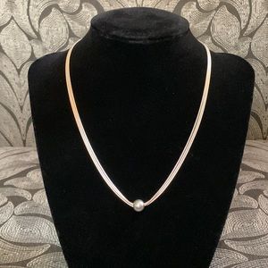 Silpada Sterling Silver Bead Thoreau Necklace